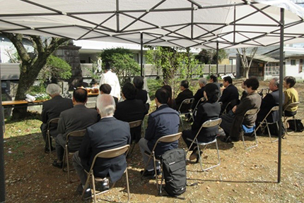平成30年度　慰霊祭並びに総会・評議員会が行われました。